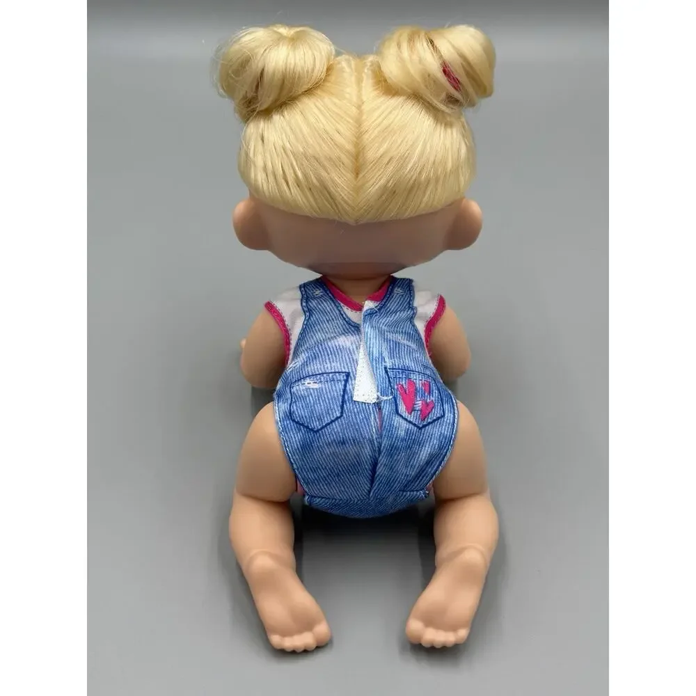 Baby Alive CRAWL 'N PLAY HARPER Hugs Doll Sounds Works Blonde 2023